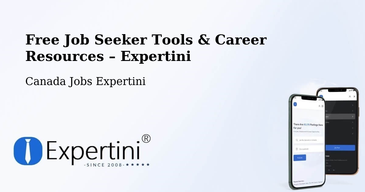 Free Job Seeker Tools & Career Resources – Brampton - Brampton, Canada Jobs Expertini