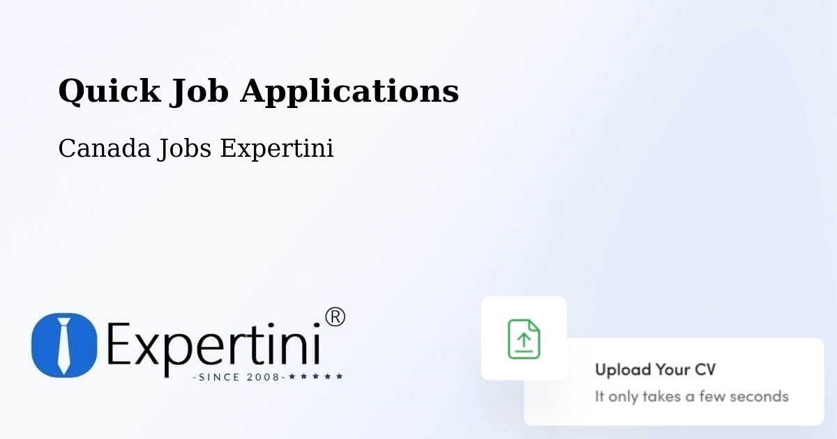 Quick Apply Feature – Brampton - Canada Jobs Expertini